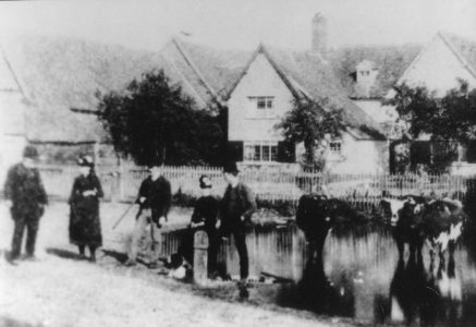 The Woodmans at Great Farm circa 1900